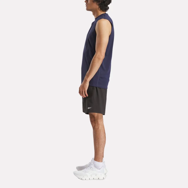 Reebok Blue Reebok Identity Train Sleeveless Tech Men's Tee - Blue for Men | Best Price UAE
