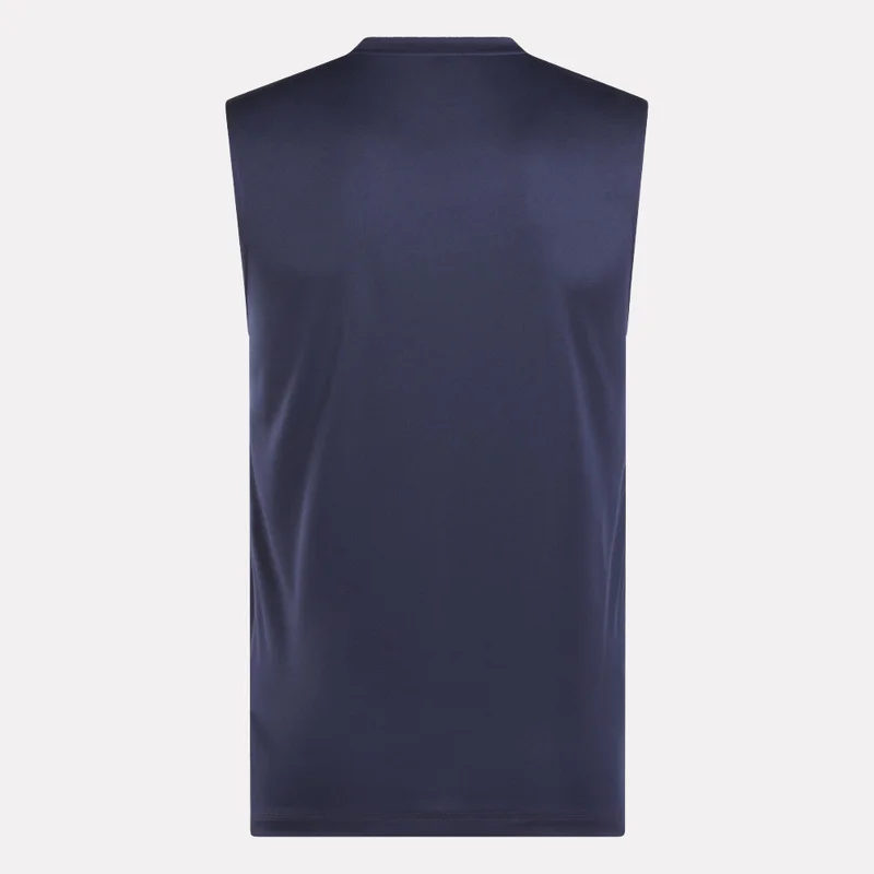 Reebok Blue Reebok Identity Train Sleeveless Tech Men's Tee - Blue for Men | Best Price UAE