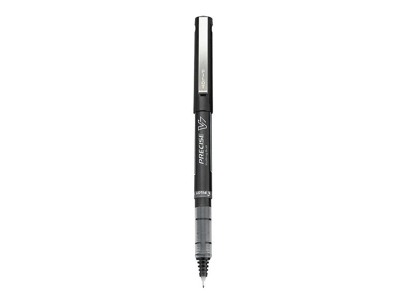 Pilot, Precise V7, Capped Liquid Ink Rollerball Pens, Fine Point 0.7 mm, Black Ink Pens, Pack of 5 - Ideal for School, Journaling & Office Writing - Image 3