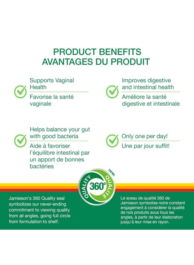 Jamieson Women’s Probiotic Complex 7 Billion, 45 Veg caps - Image 3