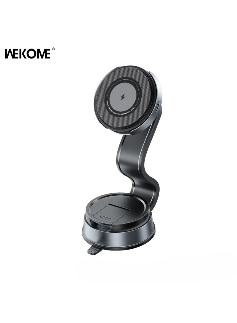 ويكومي حامل سيارة مغناطيسي بشحن لاسلكي WEKOME WP-U209 – بتقنية الرفع المغناطيسي، تصميم مرن ومضغوط - Image 1