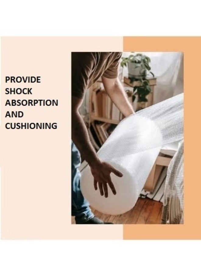 Nice Pack Air Bubble Wrap, Cushioning Wrap, Bubble Roll for Packing, Shipping, Moving and Storing fragile items, Size 75cm*10m  - Image 2