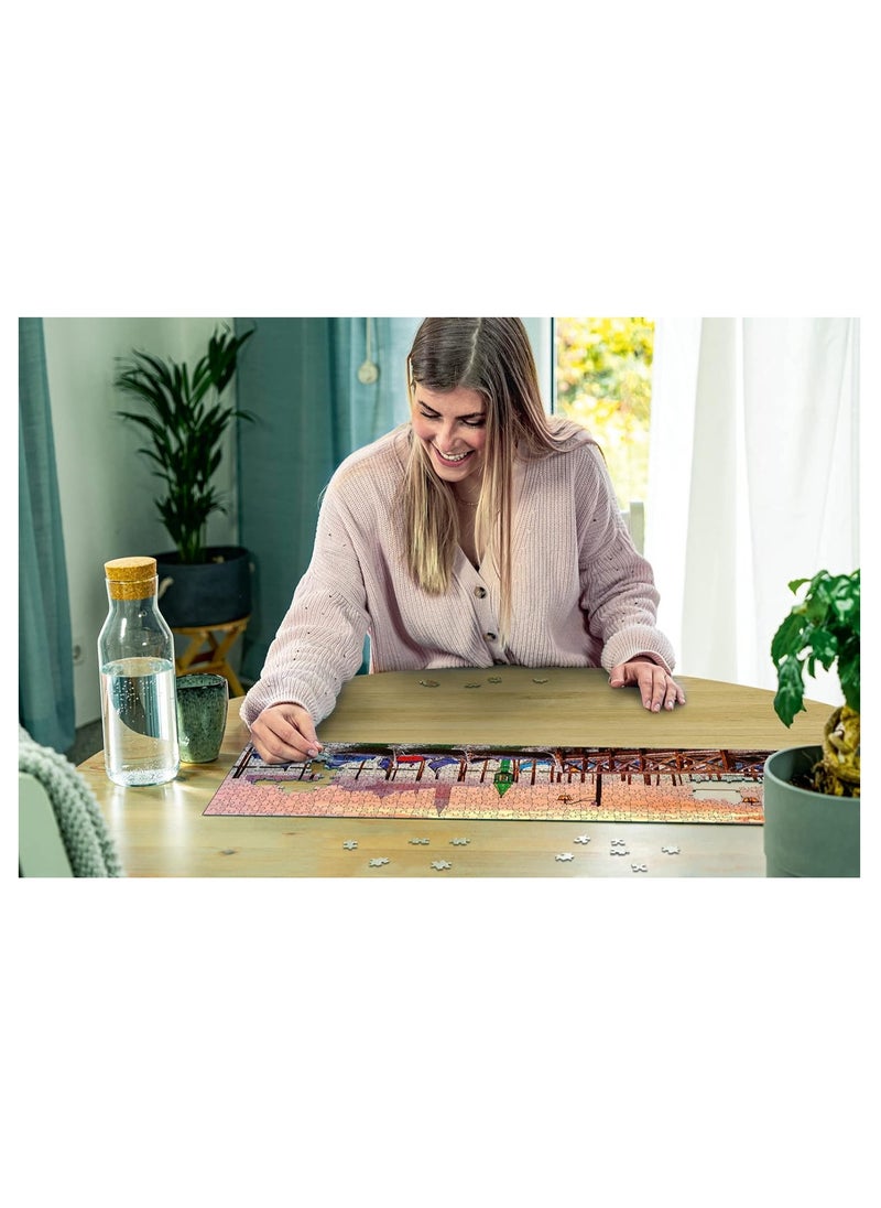 Ravensburger Ravensburger Panorama Gondolas in Venice Puzzle - 1000pcs - No:15082  - Image 4