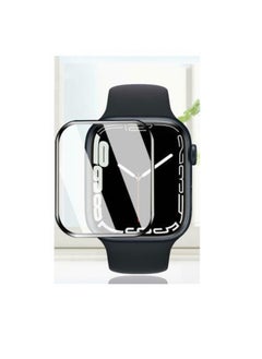 Ultra-Durable Apple Watch 45mm Series 7 Screen Protector - Black