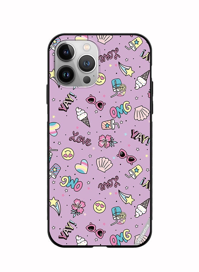 VR CREATIVE Protective Case Cover For Apple iPhone 11 Pro Cute Star Girl Design Multicolour - Image 1