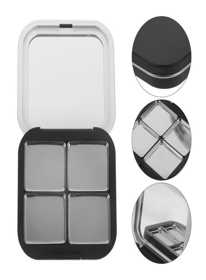 KALLORY Empty Lipstick Palette Magnetic Eyeshadow Palette Makeup Foundation Blush Container with Mirror for Women - Image 5