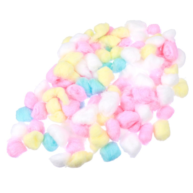 Degreased Cotton Balls for Small Pet Bedding 5 Pack 500 Pieces Warm Cage Cushion - Image 2