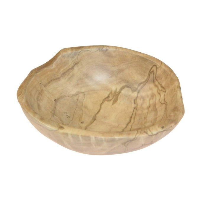 89677 French OliveWood Handcrafted Bowl