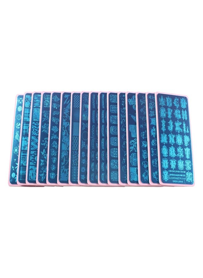 VNC 20Pcs 12X6cm Nail Art Soft Stamping Protective shell Plastic Holder Stamper Rectangel Stamp Holder - Image 4