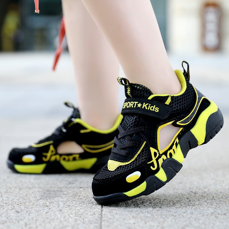 Boy'S Frame Shoes Summer Breathable Children'S Sneaker Boy'S Baotou Sandals Middle And Big Children'S Children'S Shoes Trendy - Image 4