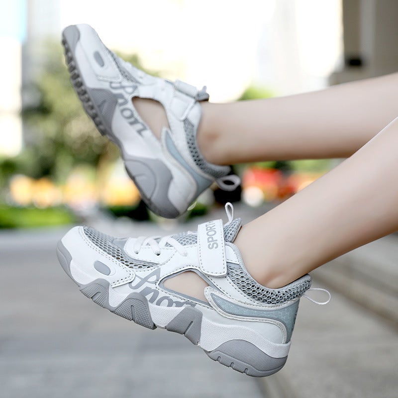 Boy'S Frame Shoes Summer Breathable Children'S Sneaker Boy'S Baotou Sandals Middle And Big Children'S Children'S Shoes Trendy - Image 5