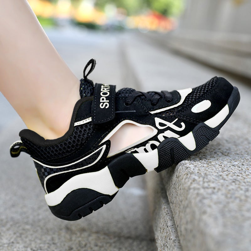 Boy'S Frame Shoes Summer Breathable Children'S Sneaker Boy'S Baotou Sandals Middle And Big Children'S Children'S Shoes Trendy - Image 1