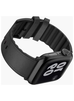 Viva Madrid Viva Madrid Media Leather Strap for Apple Watch 42/44mm - Midnight Black Original  - Image 3