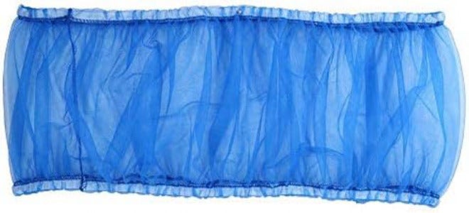 Zerodis Bird Cage Cover, 4 Colors, Blue, Nylon Mesh Fabric, Elastic, Washable, Bird Cage Accessory - Image 1