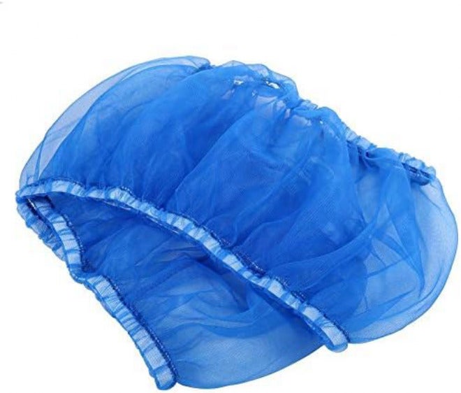 Zerodis Bird Cage Cover, 4 Colors, Blue, Nylon Mesh Fabric, Elastic, Washable, Bird Cage Accessory - Image 5