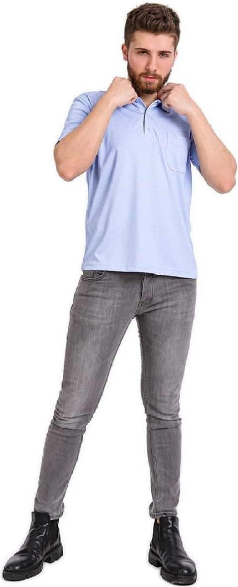 Simenti Polo Collar Relaxed Fit Pocket T-shirt Special Production Regular Fit  - Image 1