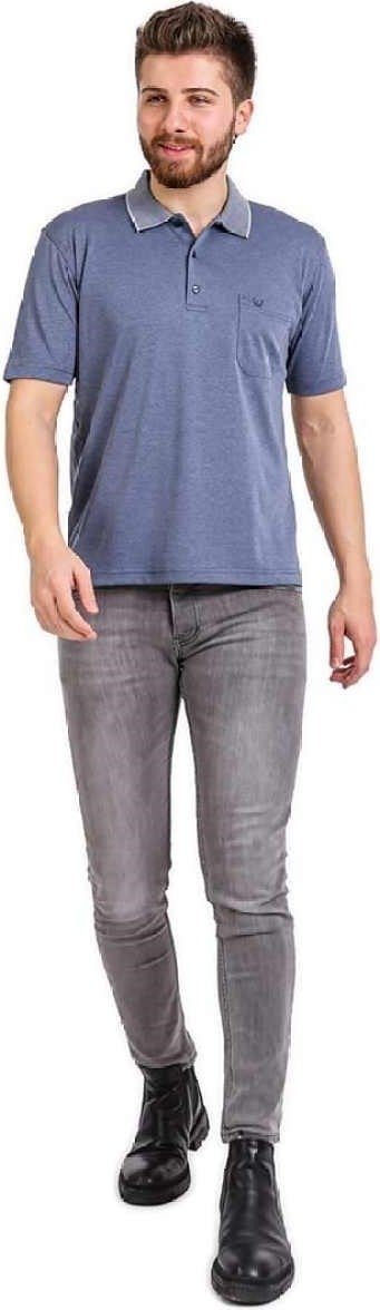 Simenti Polo Collar Relaxed Fit Pocket T-shirt Special Production Regular Fit  - Image 2