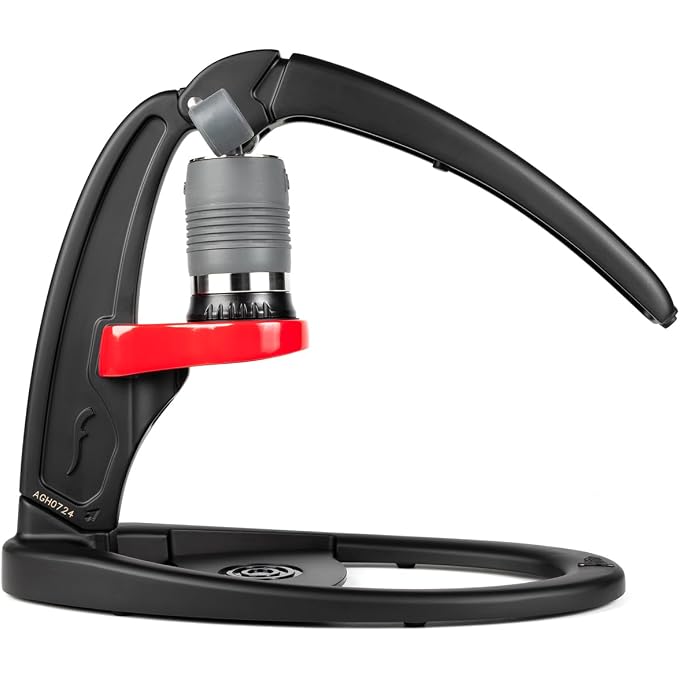 Flair UPDATED Espresso Maker  Classic All manual lever espresso maker for the home  Pressure gauge and two portafilters included - Image 1