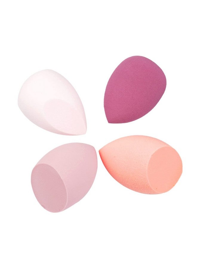 COSLUXE Makeup Sponge Set Beauty Blender With Egg Case, Soft Sponge For Liquid Foundation, Creams, And Powders，Latex Free Wet And Dry Makeup (Pink Series, 4 Pcs) - Image 2