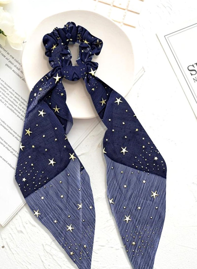 اليسا قطعة واحدة من وشاح ربطات الشعر بفيونكة شريطية - Image 4