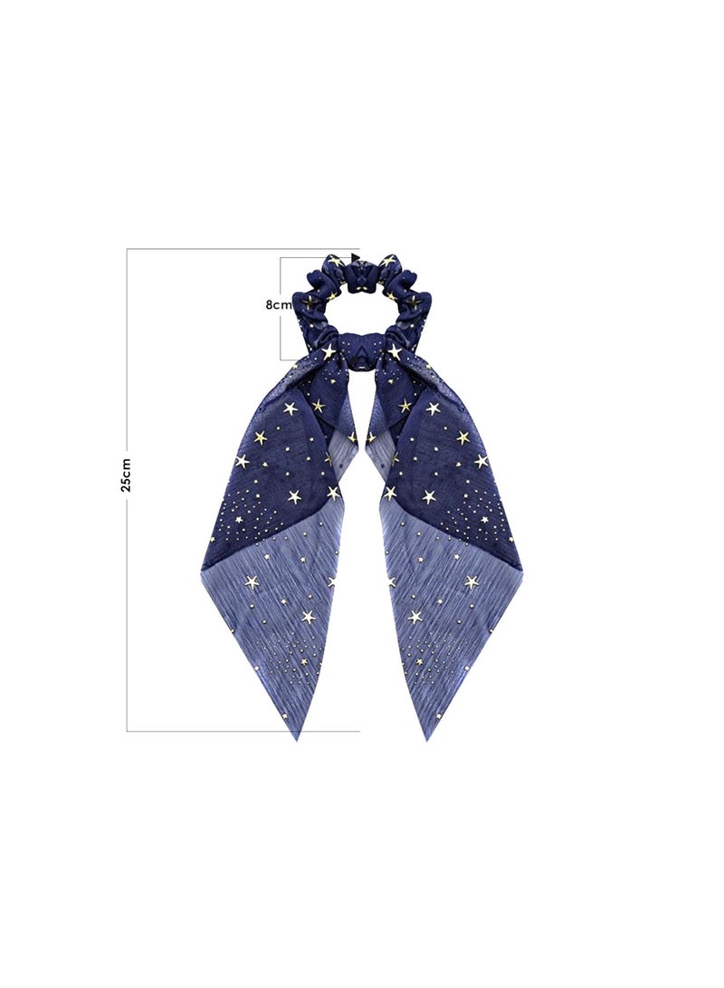 اليسا قطعة واحدة من وشاح ربطات الشعر بفيونكة شريطية - Image 2