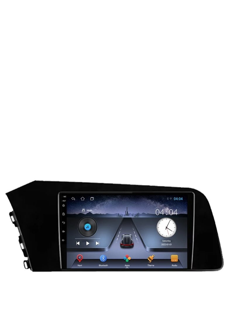 ام ان تي شاشة هيونداي إلنترا من 2022 إلى 2024 هي جزء من نظام المعلومات والترفيه في السيارة يعمل بنظام التشغيل Android ويدعم ميزات مثل Apple CarPlay وAndroid Auto، مما يتيح لك توصيل هاتفك الذكي بسهولة كما أنها توفر دقة عالية تصل إلى 1080 بكسل مما يجعلها ممتازة لعرض المعلومات والخرائط بوضوح - Image 2