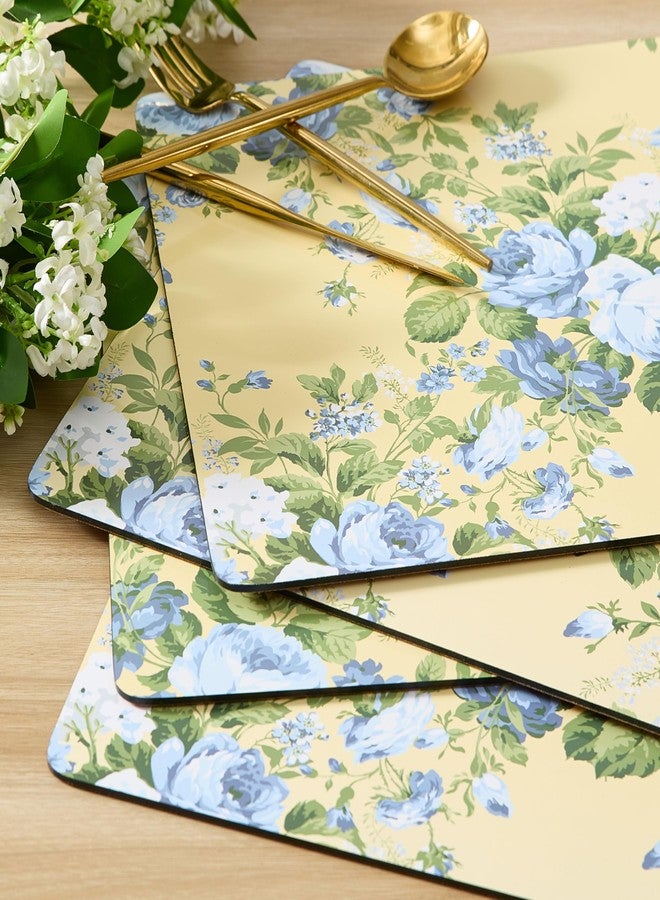 Laura Ashley Cork Placemats 16 x 12-inch for Kitchen and Dining Tables, Heat Resistant, Durable, Easy Clean, Set of 4, Joyce - Image 4