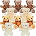 Skylety 10 Pcs 12 Inch Bears Bulk Stuffed Animals Soft Gift Plush Bears Toy with Ribbon Bow for Birthday Baby Shower Wedding Graduation Party FavorVivid Colors - Image 4