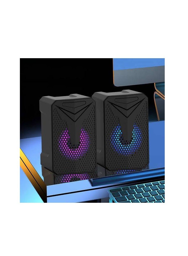 GAMMA GT-314 Gaming RGB usb pc speaker with lights