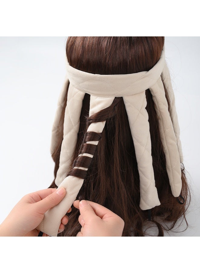 جودي لا يسبب ضررًا للشعر المجعد، مكواة تجعيد الشعر بدون حرارة لتجعيدات طبيعية طوال الليل وتصفيف آمن - Image 5