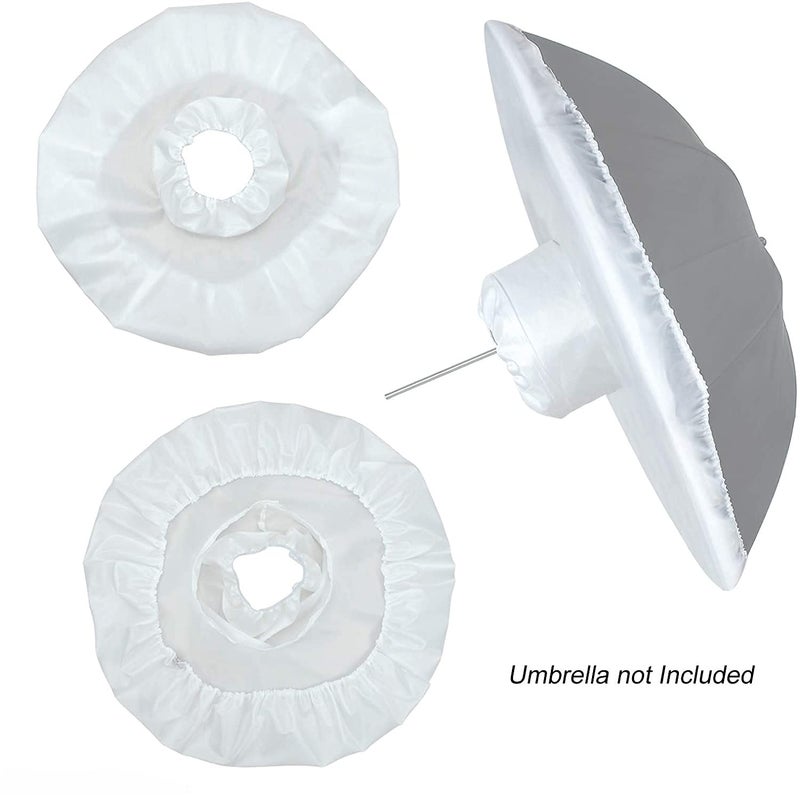 SHOPEE غطاء ناشر ضوء قبة بارابوليك 33 بوصة من استوديو التصوير - أبيض - Image 5
