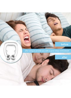 BONITO 4 PCS Magnetic Nose Clip, Anti Snore Devices, Sleeping Aid Nose Clip Relieve Snore for Men and Women Unisex, Magnetic Nasal Dilator for Ease Breathing, Comfortable Sleeping  - Image 5