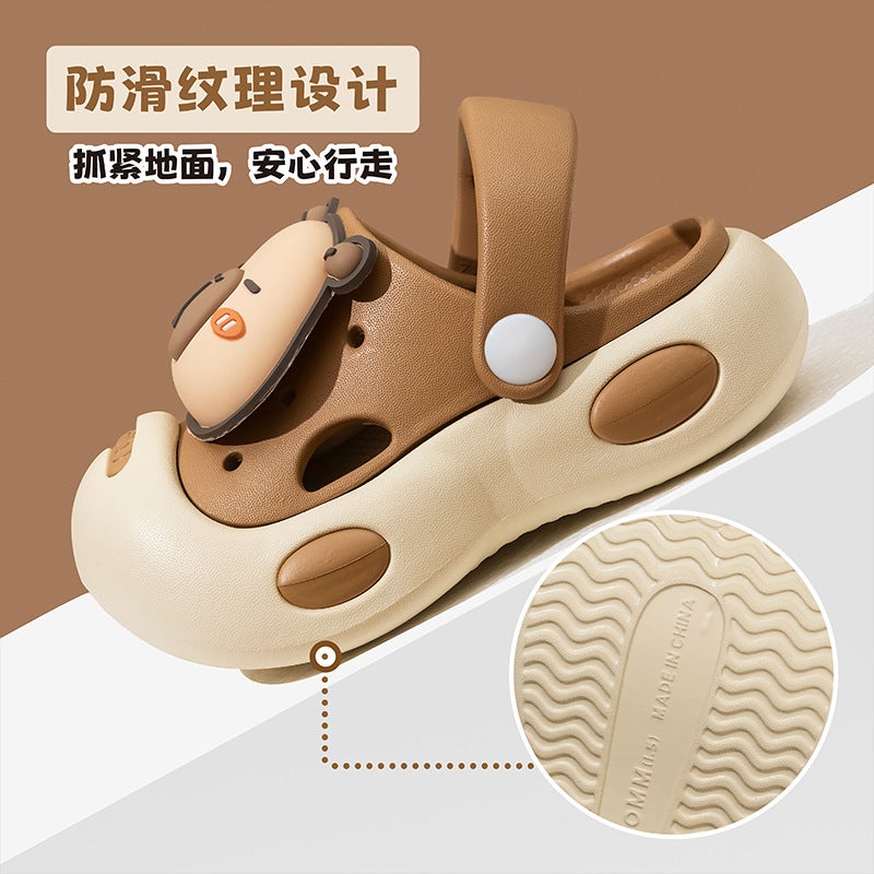 Kapibala Kidsren'S Sandals Boys Summer Baby Indoor Non-Slip Girls Cartoon Non-Slip Little Boy'S Clogs - Image 5