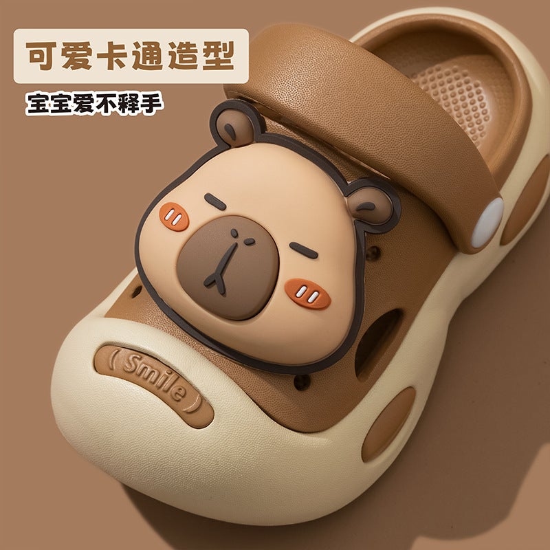 Kapibala Kidsren'S Sandals Boys Summer Baby Indoor Non-Slip Girls Cartoon Non-Slip Little Boy'S Clogs - Image 3