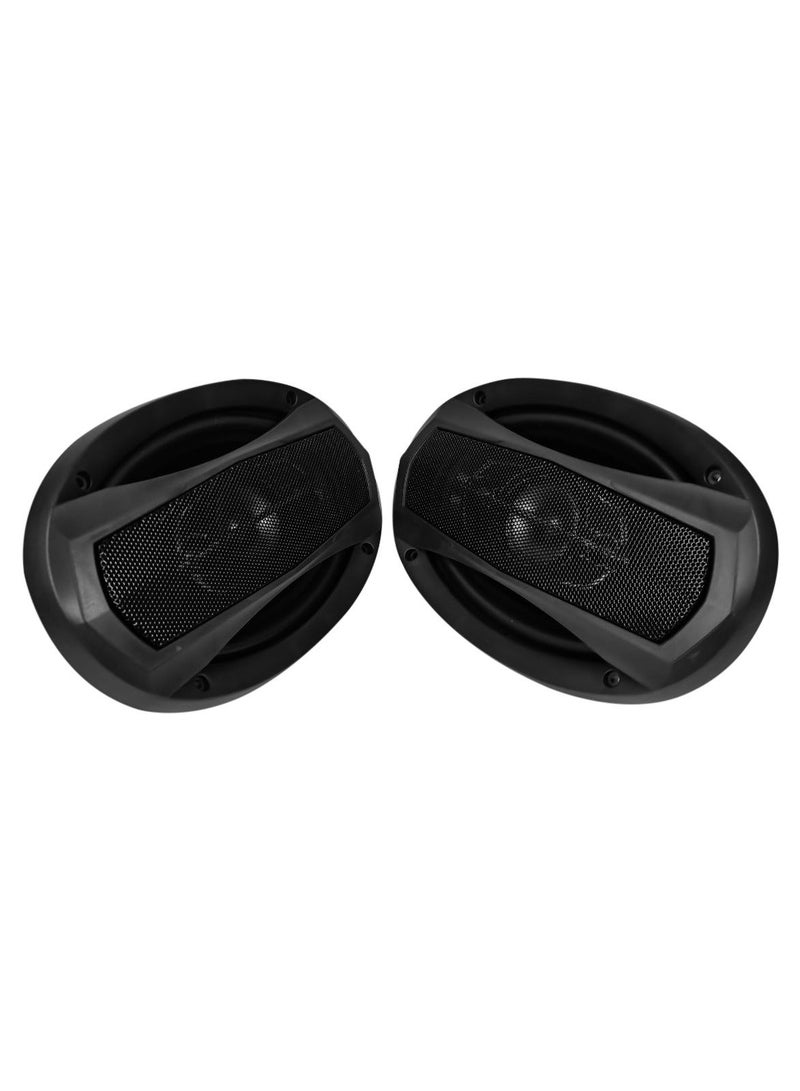 100Miles Car Speaker 3-Way Speaker 48W/800W Speaker 6x9" Coaxial Flush Mount Music Speaker 2 Pcs Set 100 Miles - Image 4