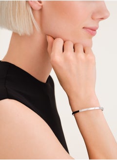 RoseField Rosefield Bangle with Lines of Crystals Silver - JBLCS-J1044  - Image 3