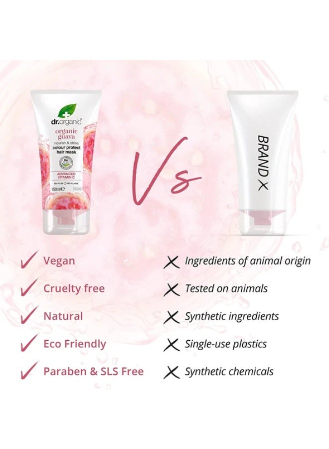 Dr.Organic Guava Color Protect Hair Mask 150ml - Image 2