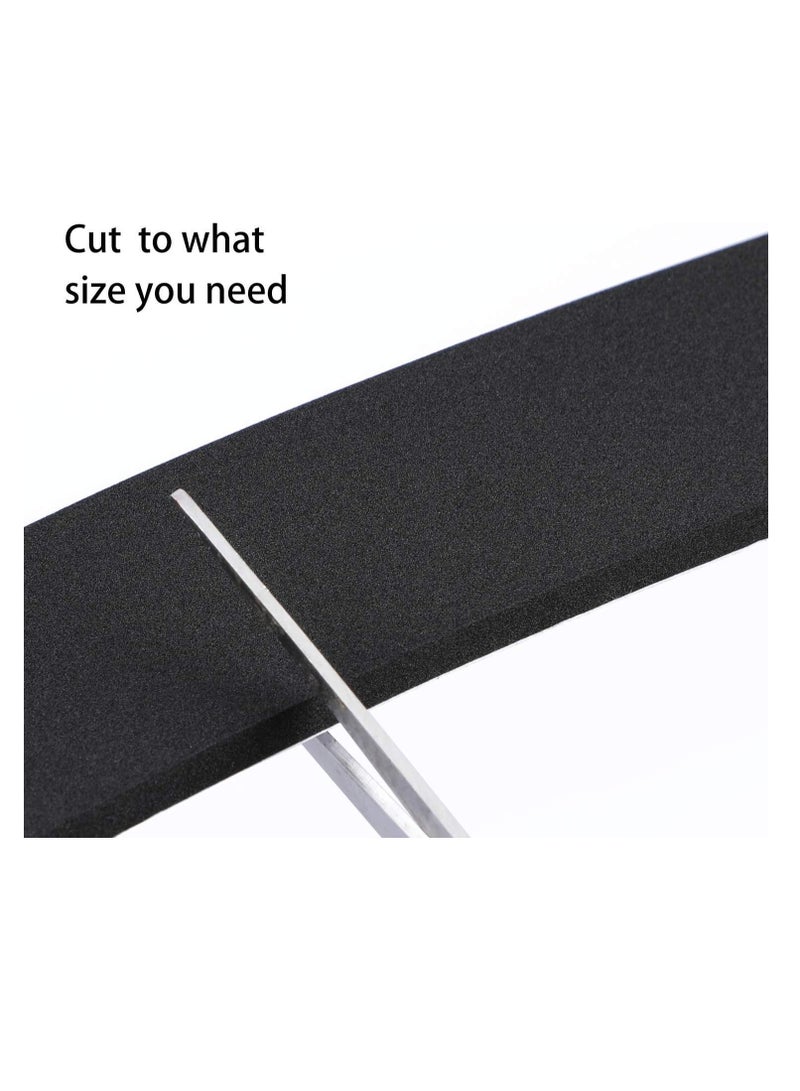 ALLKING Foam Single Sided High Density Self Adhesive Gasket Tape, Weather Stripping Doors and Window Insulation Soundproofing (3"(W) x 1/4"(T) x 5 Mtr (L))  - Image 5