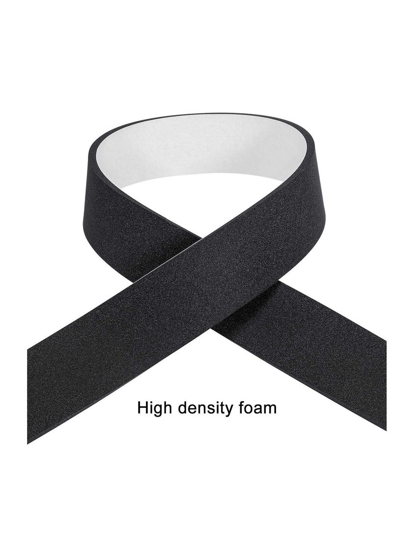 ALLKING Foam Single Sided High Density Self Adhesive Gasket Tape, Weather Stripping Doors and Window Insulation Soundproofing (3"(W) x 1/4"(T) x 5 Mtr (L))  - Image 4