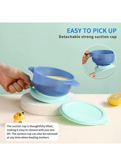 Baby Bowls Suction Bowls For Baby With Straw And Spoons Unbreakable And Reusable Light Weight Bowl Be Used For Milk Soup Or Ice Cream Slip Resistant And Durable (Dark Blue) - pzsku/Z51E56C7237848B7427C3Z/45/_/1720692512/e3f0a687-12a0-4d0e-8469-b256d540dccf