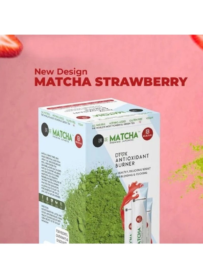 Matcha Herbal Tea for Colon Cleanse and Weight Loss, Strawberry Flavor, 20 Bags - pzsku/Z51E58EAABE9F4B00E91AZ/45/_/1713950854/cd00717f-7ade-4fc6-8a40-d4d916606c49