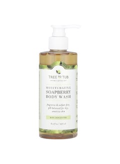 Tree to Tub Tree To Tub, Moisturizing Soapberry Body Wash, Raw Unscented , 8.5 fl oz (250 ml)  - Image 1
