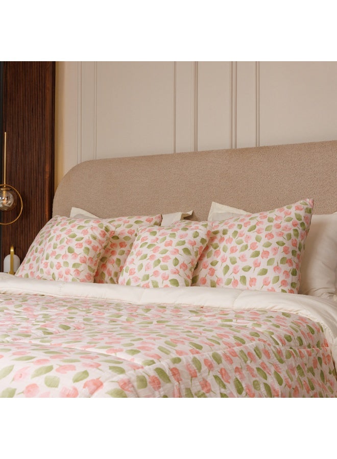 FoamZone Microfiber Comforter Bedding 10 PCs Single Size 240x160 cm - Image 2