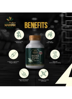 MARHAM HERBAL Bone Fuel Tablet: Joint Care Supplement for Healthy Joints and Bones | Optimize Bone Health and Joint Comfort with Bone Fuel: Premium Formula for Joint Support, Flexibility, and Mobility | 60 Tablets  - Image 4