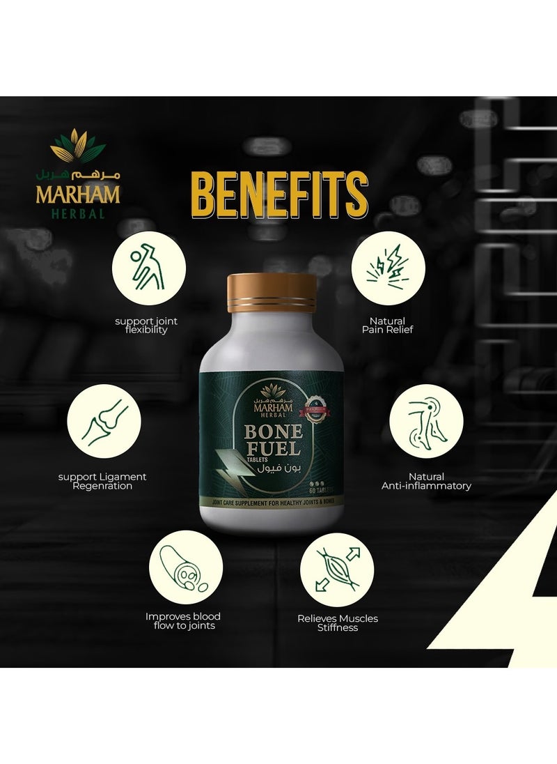 Bone Fuel Tablet: Joint Care Supplement for Healthy Joints and Bones | Optimize Bone Health and Joint Comfort with Bone Fuel: Premium Formula for Joint Support, Flexibility, and Mobility | 60 Tablets - pzsku/Z51E5A612277689FB8666Z/45/_/1730127015/3f98fdd1-21c0-47ce-aba4-e77771af1be3