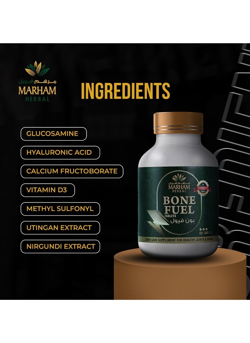 Bone Fuel Tablet: Joint Care Supplement for Healthy Joints and Bones | Optimize Bone Health and Joint Comfort with Bone Fuel: Premium Formula for Joint Support, Flexibility, and Mobility | 60 Tablets - pzsku/Z51E5A612277689FB8666Z/45/_/1730127026/e282c1ff-5101-4b72-889e-9ead7f1d3d31