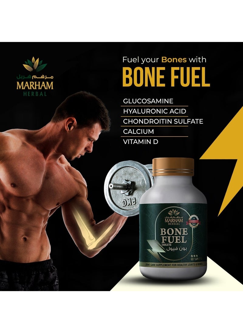 Bone Fuel Tablet: Joint Care Supplement for Healthy Joints and Bones | Optimize Bone Health and Joint Comfort with Bone Fuel: Premium Formula for Joint Support, Flexibility, and Mobility | 60 Tablets - pzsku/Z51E5A612277689FB8666Z/45/_/1730127035/464bd446-0e34-4504-982f-e52a29bd34d6