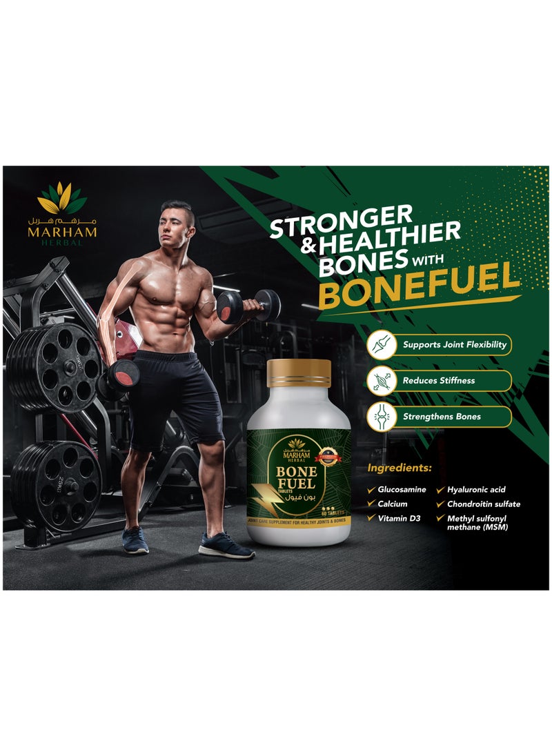 Bone Fuel Tablet: Joint Care Supplement for Healthy Joints and Bones | Optimize Bone Health and Joint Comfort with Bone Fuel: Premium Formula for Joint Support, Flexibility, and Mobility | 60 Tablets - pzsku/Z51E5A612277689FB8666Z/45/_/1730355974/b9eefda5-7342-44e0-92b9-111b3f8c24a5