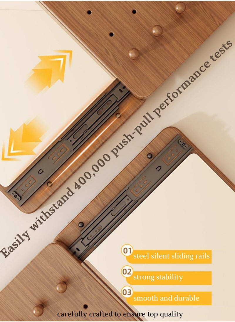 GoldenLike - Wall Full Length Mirror, Hidden Sliding Mirror Wood Wall Mounted Mirror Body Wall Mirror with Wood Pegboard and Shelf Wooden Organizer for Entryway, Living Room, Bedroom, 40*120cm - Image 1