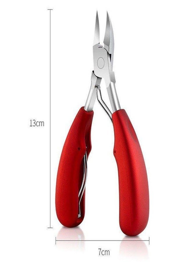JENIBRI 1Pack, New Toenail Clipper Heavy Duty, Stainless Steel Nail Nippers for Ingrown Nails, Sharp Precision Toenail Cutter for Men Women Seniors Grooming Tool. - Image 2